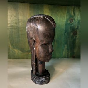 Wooden Carved African Tribal Sculpture